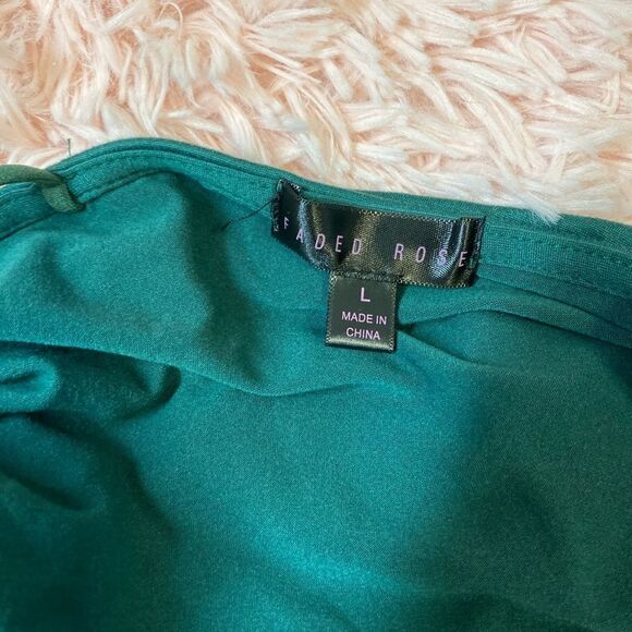 Faded Rose Green Tank top size large - Picture 3 of 3